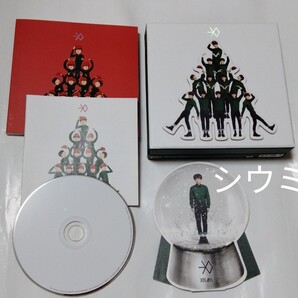 送料込み EXO CD スノードーム シウミン Winter Special Album ☆12月の奇跡☆ Miracles in December 韓国盤 Korean K-POP