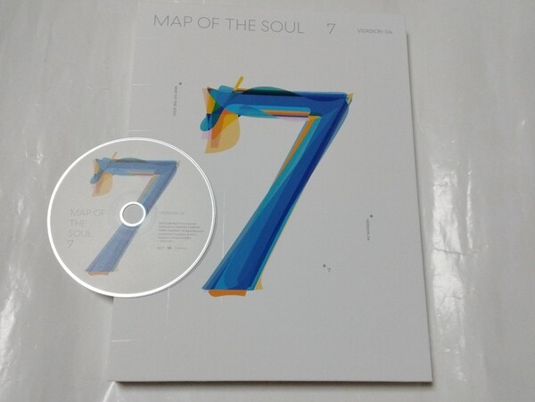 送料込み BTS CD ステッカー ☆MAP OF THE SOUL : 7☆ 19曲 VERSION 04 韓国盤 防弾少年団 バンタン K-POP