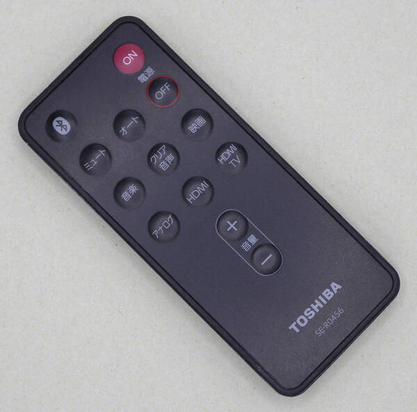 送料無料 TOSHIBA 東芝 レグザ REGZA サウンドシステム RSS-AZ77 純正 リモコン SE-R0456 即決!
