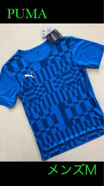 新品タグ付き メンズM PUMAプーマ サッカー/フットサル 半袖シャツ