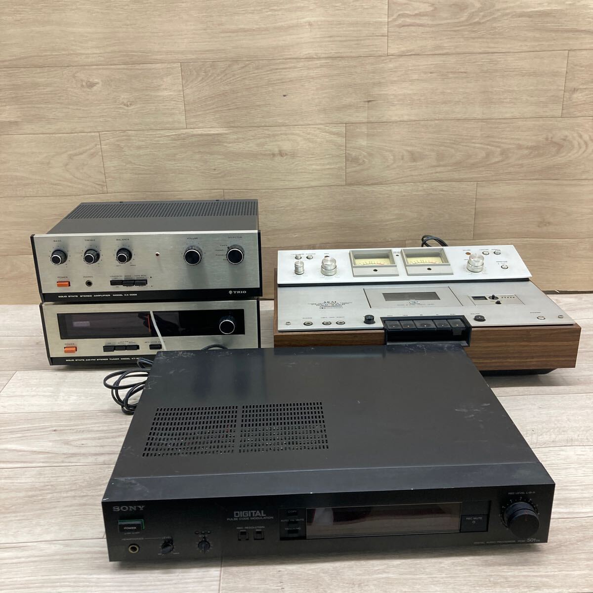 Yahoo!オークション -「trio」(カセットデッキ) (オーディオ機器 Yahoo!オークション -「trio」(カセットデッキ) (オーディオ機器