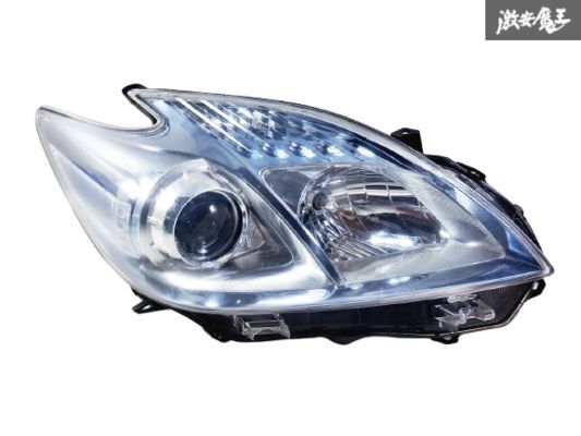 トヨタ プリウス30 前期 ヘッドライト ヘッドランプ 左右セット