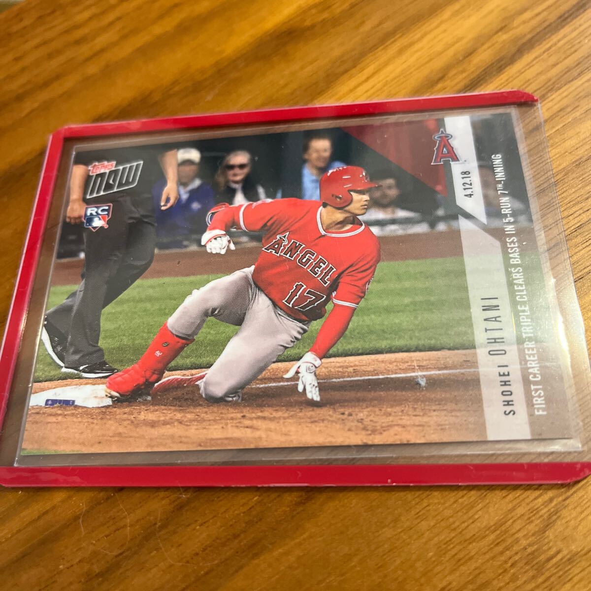 Amazon.co.jp: メジャー初勝利大谷翔平 - 2018 Topps Now #23