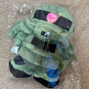 GUNDAM45FRGMT ZAKU ORIGINAL COLOR GREENFRAGMENT GUNDAM FRGMT フラグメント ガンダム 45周年 ザク ドム ぬいぐるみ V.A. TOKYO