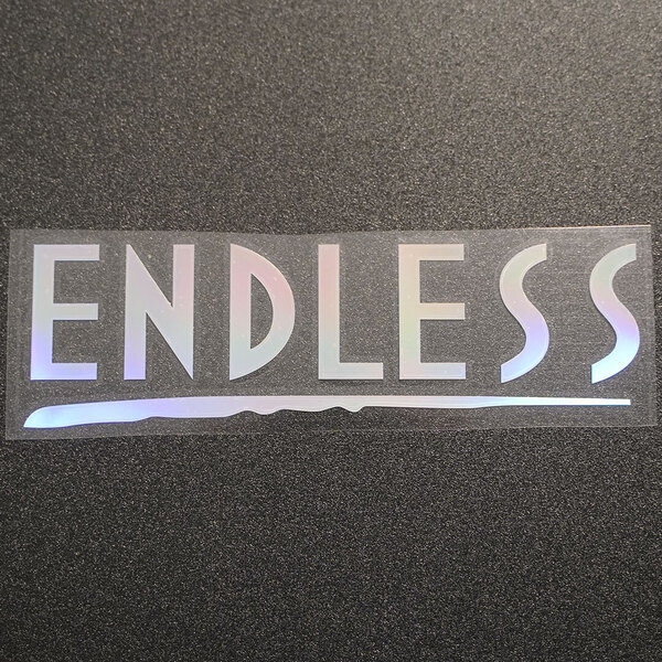 新品・未使用☆ENDLESS エンドレス カッティングステッカー オーロラ 1枚 縦60mm×横201mm |デカール|切り文字|切文字|新品|送料無料