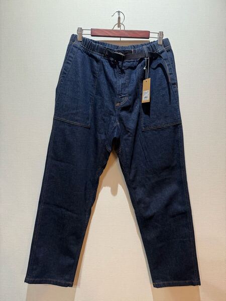 ★ グラミチ GRAMICCI デニムパンツ ストレッチデニムNN-パンツクロップド sizeL インディゴ ワンウォッシュ GMP5-SJP05 新品未使タグ付 ②