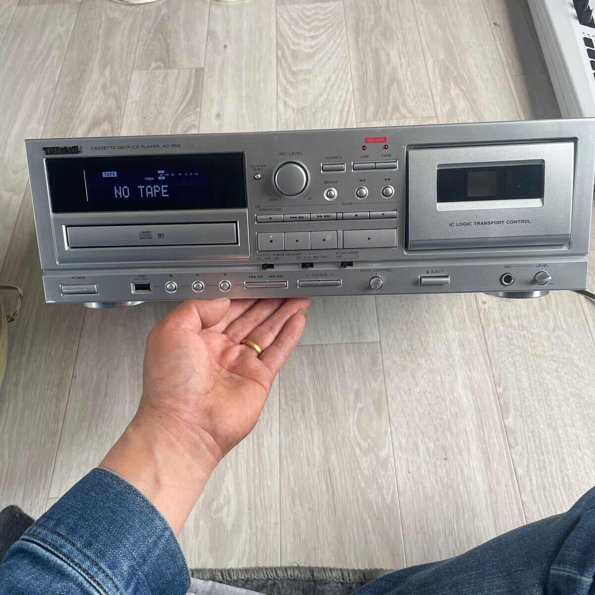 Yahoo!オークション -「teac ad-850(カセットデッキ cd Yahoo!オークション -「teac ad-850(カセットデッキ cd