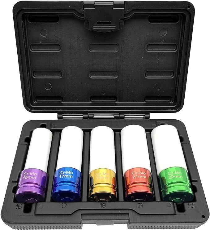 Amazon | ZKTOOL 5ピース インパクトレンチソケットセット