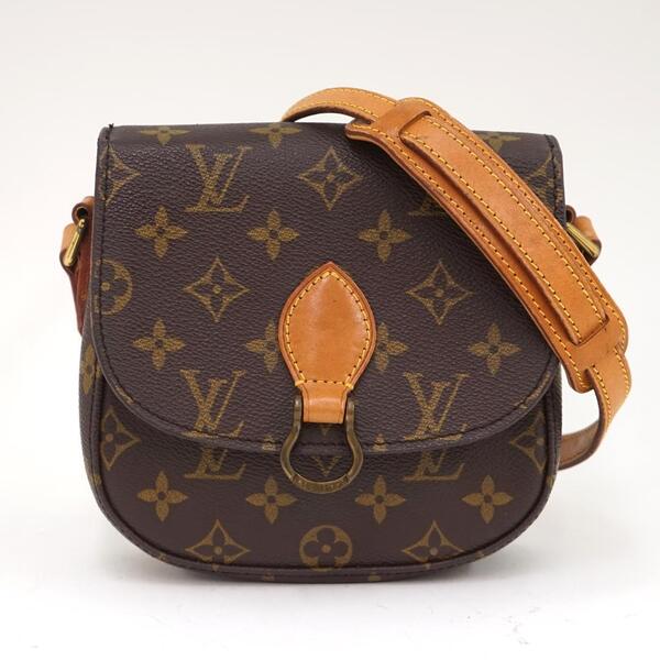 鑑定済◆LOUIS VUITTON ルイヴィトン ショルダーバッグ モノグラム サンクルーPM 斜め掛け #4543
