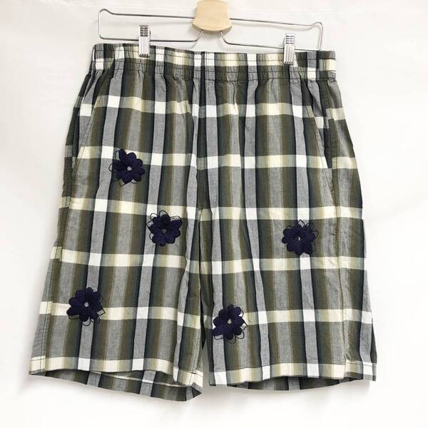 ○★新品未使用 nanamica×NOMA t.d. オンブレチェック ショートパンツ 2 モス★○