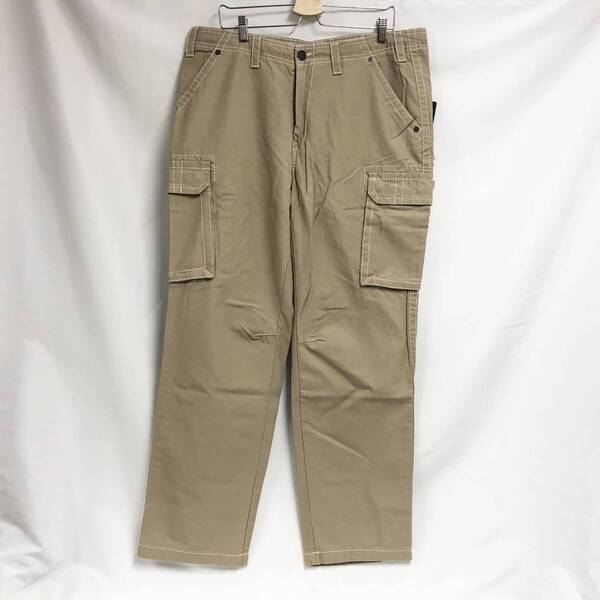 ○★新品未使用 TRUE RELIGION(トゥルーレリジョン) ビッグTクラシックカーゴパンツ 34 ベージュ系★○