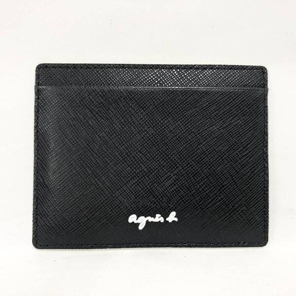 ○★新品未使用 agnes b. (アニエスベー) カードケース ブラック★○