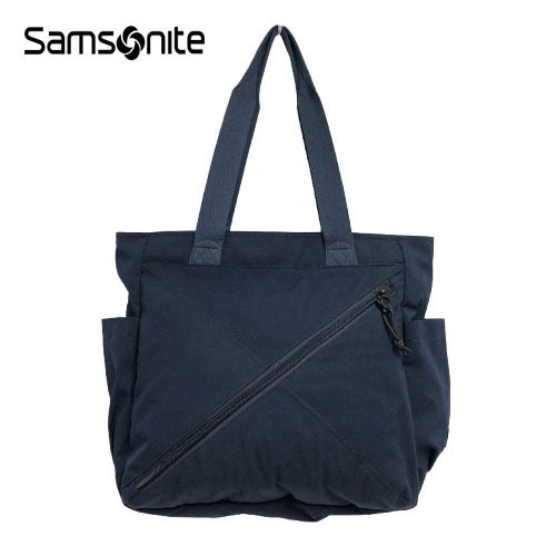 ○★新品未使用 Samsonite RED (サムソナイトレッド) バイアスサック トートバッグ ネイビー★○