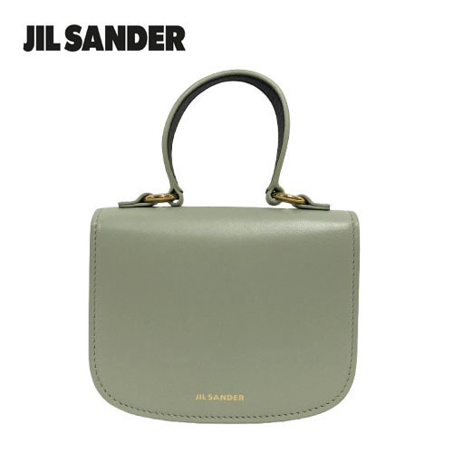 ○★新品未使用 JIL SANDER (ジルサンダー) HALO MINI ミニハンドバッグ グリーン系★○