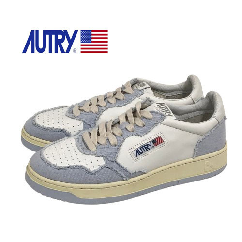 ○★新品未使用 AUTRY (オートリー) メダリスト ホワイト×ライトグレー 27cm★○