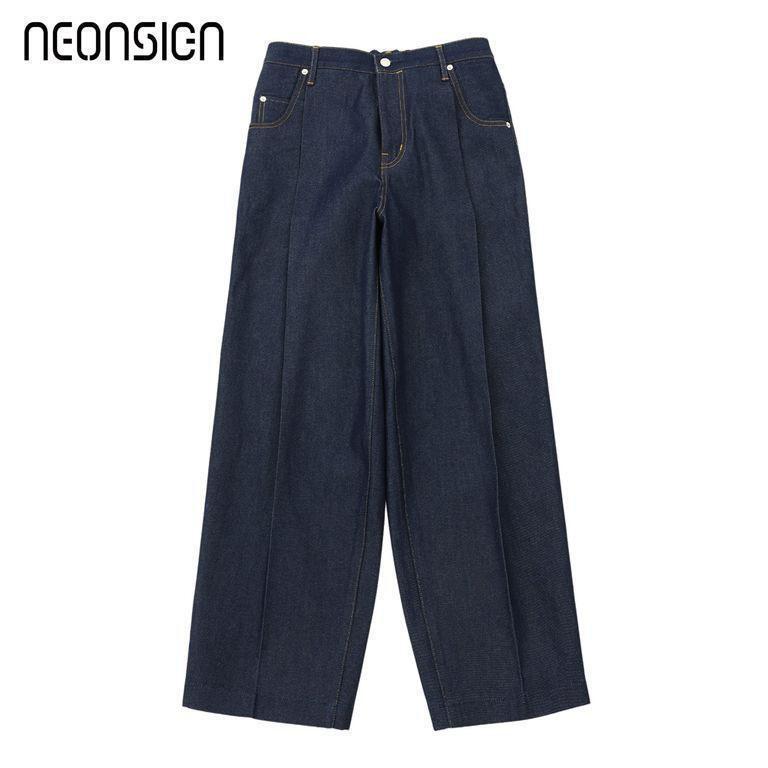 新品未使用 NEONSIGN(ネオンサイン) ワイドデニム スラックス 新品未使用 NEONSIGN(ネオンサイン) ワイドデニム スラックス