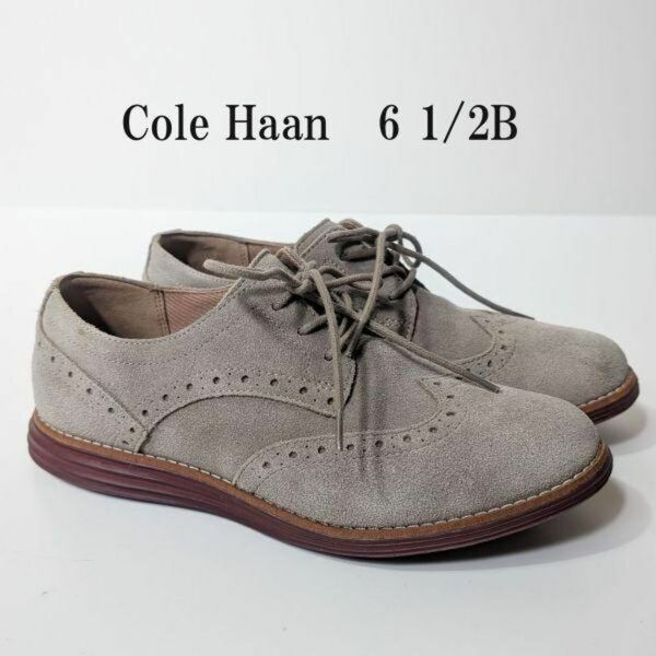 コールハーン Cole Haan シューズ 靴 クツ スウェード 6 1/2B
