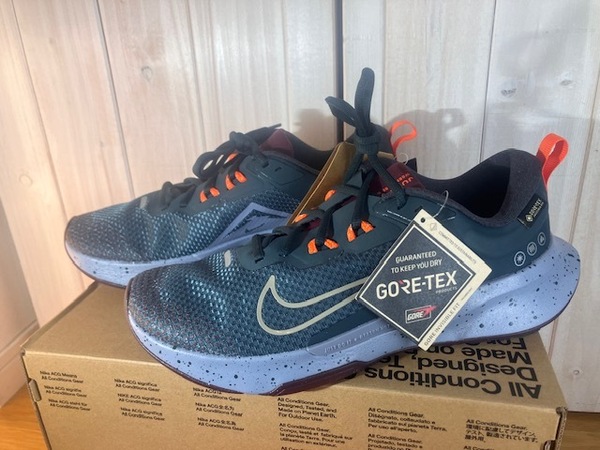 送料込み 新品 NIKE JUNIPER TRAIL 2 GTX V2 26cm US8 ナイキ ジュニパー トレイル 2 HM9734-300 GORE-TEX ゴアテックス 送料無料