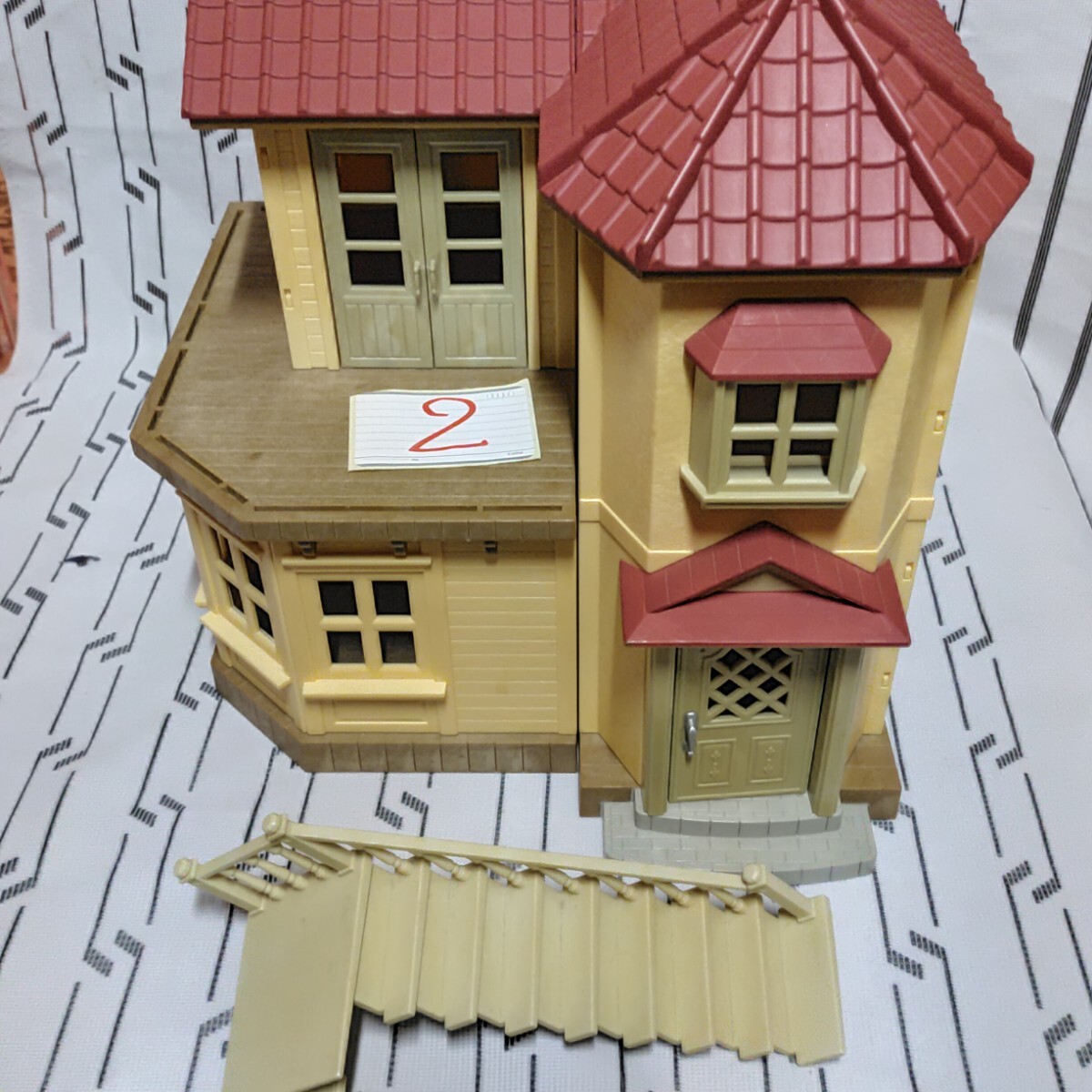 新品 廃盤 昭和レトロ シルバニアファミリー 階段ユニット
