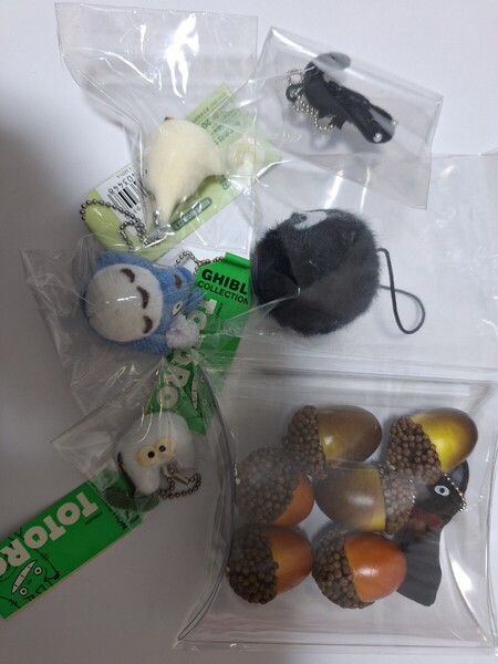 となりのトトロ ストラップ マスコット ジブリ コレクション ジジ どんぐり