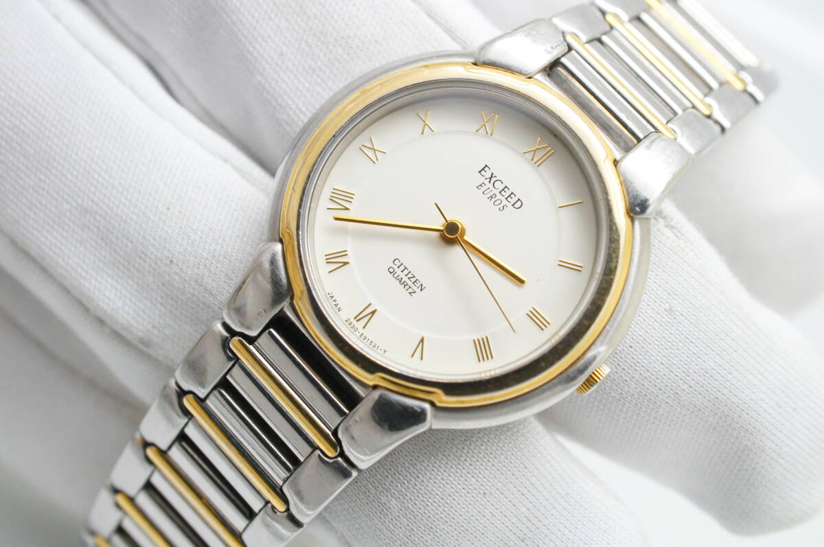 D97○作動良好 CITIZEN シチズン EXCEED エクシード 2930-296818