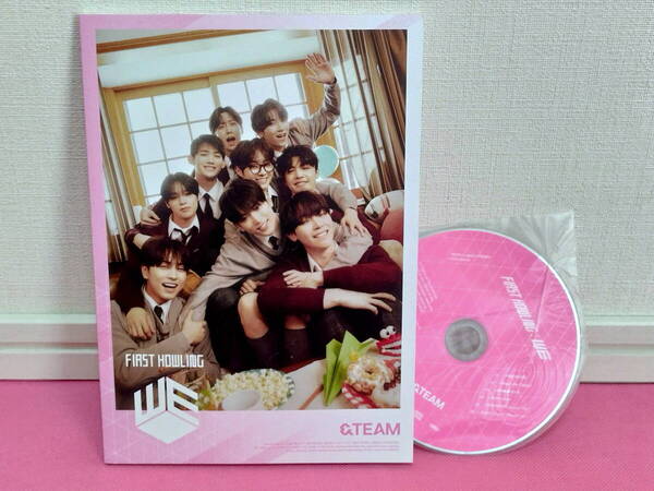 &TEAM エンティーム「First Howling : WE」初回限定盤B 日本盤CD+フォトブック 美品!