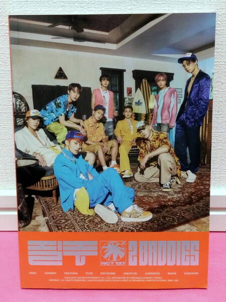 K-POP♪ NCT 127/4集「疾走(2 baddies)」Baddies ver. 韓国盤CD+ポスター+フォトブック/ほぼ美品!