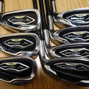 【中古】MIZUNO Zephyr ZM-01 #5-SW(7本) 純正シャフト(フレックス:S)