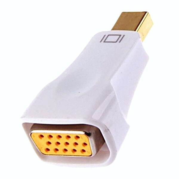 mini Display Port to VGA 変換アダプタ コンバータ コネクタ mini DP to VGA アナログRGB D-sub ミニディスプレイポート