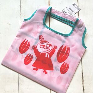 ムーミン♪ミニショッピングバッグ コンビニバッグ チューリップ ピンク リトルミイ エコバッグ 送料込み