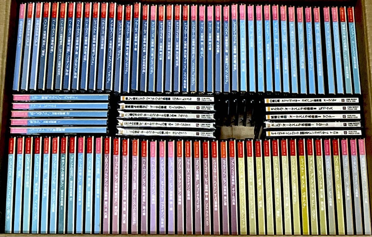 東芝 - 東芝EMI The BEST CLASSICS ON CD 新・名曲の世界86枚の