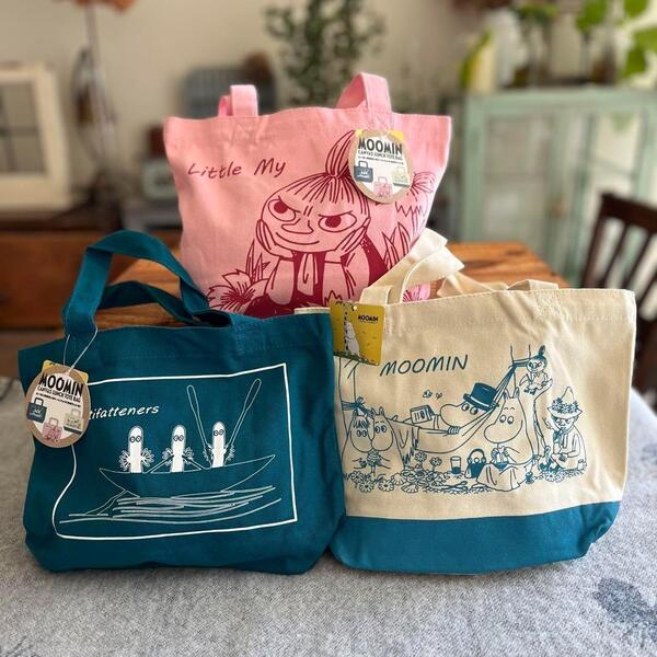 ★新品★ムーミン MOOMIN ミイ トートバッグ 帆布 母の日 3つセット