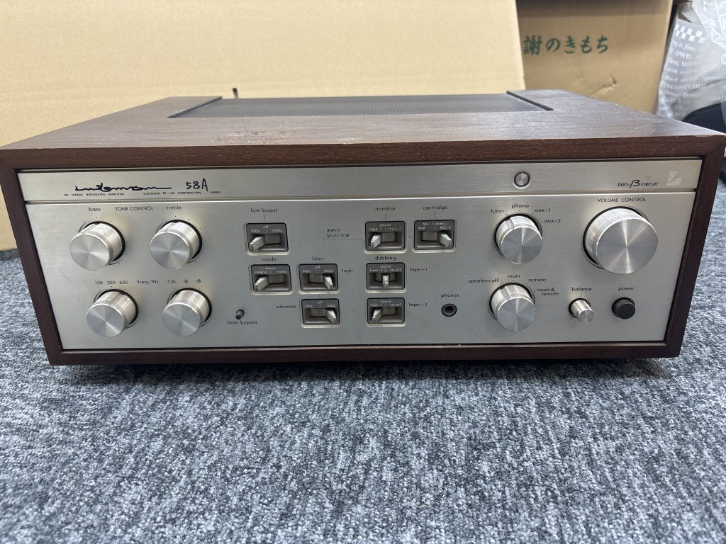 Yahoo!オークション -「luxman l-58a」(アンプ) (オーディオ機器 Yahoo!オークション -「luxman l-58a」(アンプ) (オーディオ機器