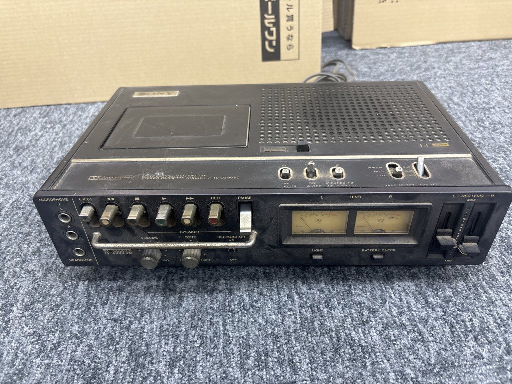 Yahoo!オークション -「sony tc-2890」の落札相場・落札価格 Yahoo!オークション -「sony tc-2890」の落札相場・落札価格