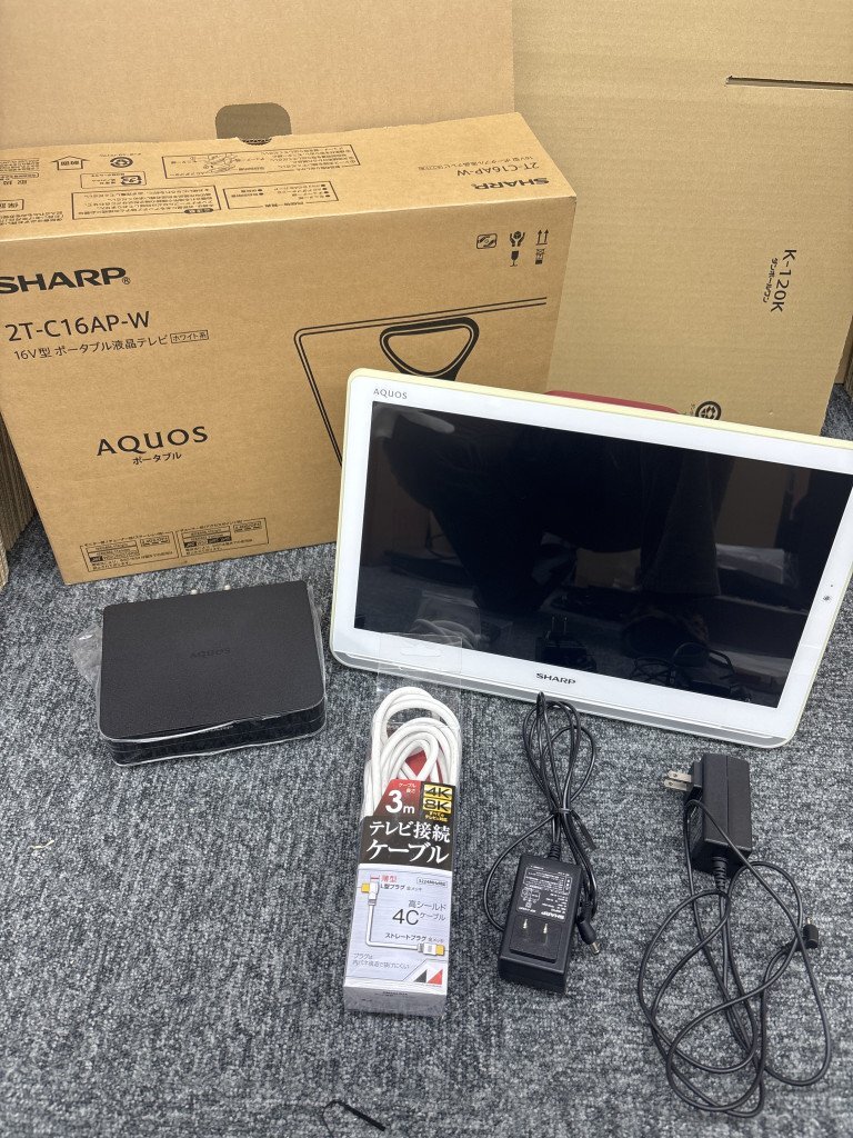Yahoo!オークション -「シャープ」(ポータブルテレビ) (テレビ Yahoo!オークション -「シャープ」(ポータブルテレビ) (テレビ