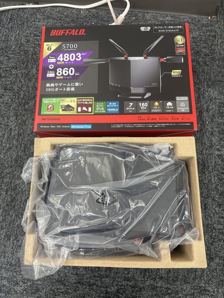 2025年最新】Yahoo!オークション -バッファロー wi-fi6の中古品
