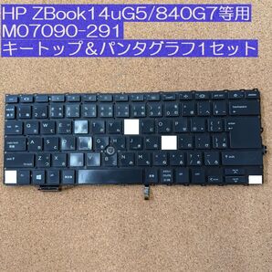 ●キートップ+パンダグラフ1セット●HP ZBook 14u G5/EliteBook 840G7用 日本語キーボード用