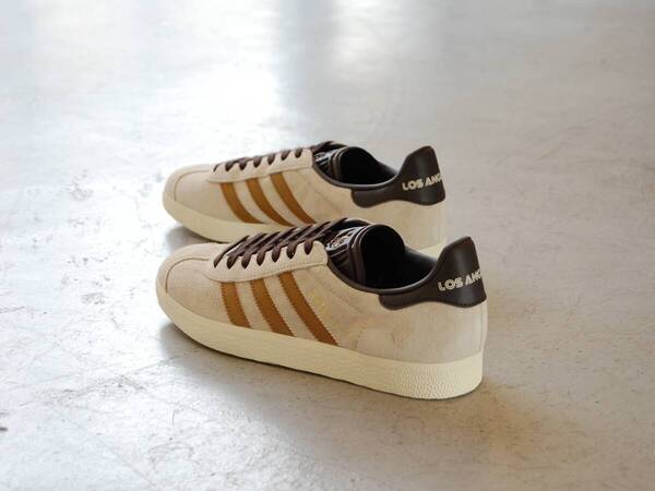 gazelle mls★US7★検索用,ガゼル,ガッツレー,ベージュ,タン,クリーム,ブラウン,スエード,サッカー,LOS ANGELES FC,アメリカ,海外,USA,限定