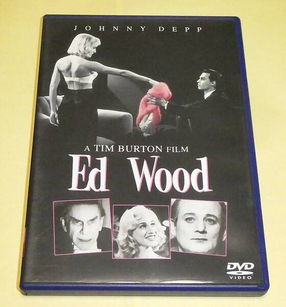 セル版DVD エド・ウッド ジョニー・デップ マーティン・ランド― ビル・マーレイ ティム・バートン監督