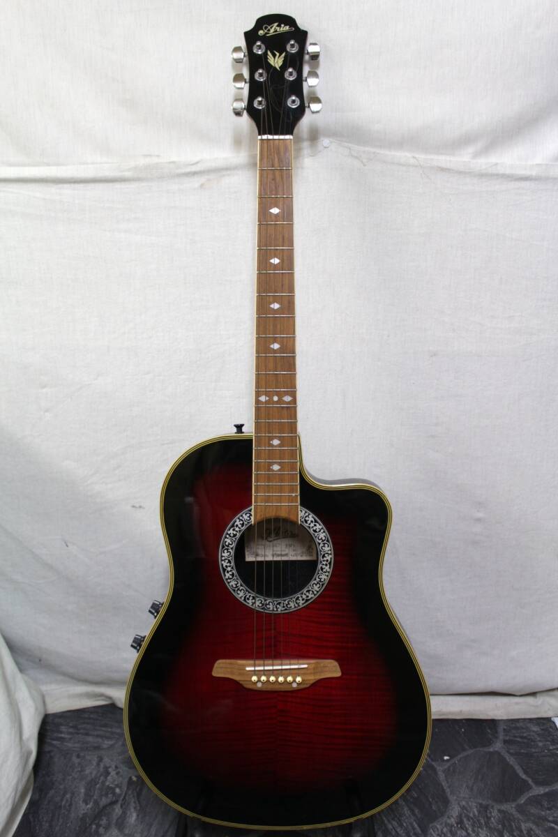 Aria / AMB-35S Cherry Sunburst
