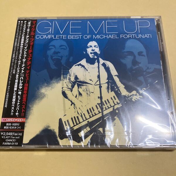 ☆新品未開封☆ マイケル・フォーチュナティ / GIVE ME UP COMPLETE BEST OF MICHAEL FORTUNATI CD ベスト
