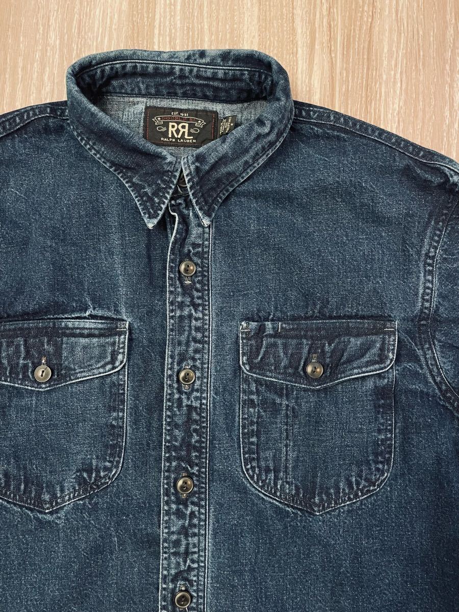 Yahoo!オークション -「RRL デニム シャツ m」(男性用) (RRL)の Yahoo!オークション -「RRL デニム シャツ m」(男性用) (RRL)の