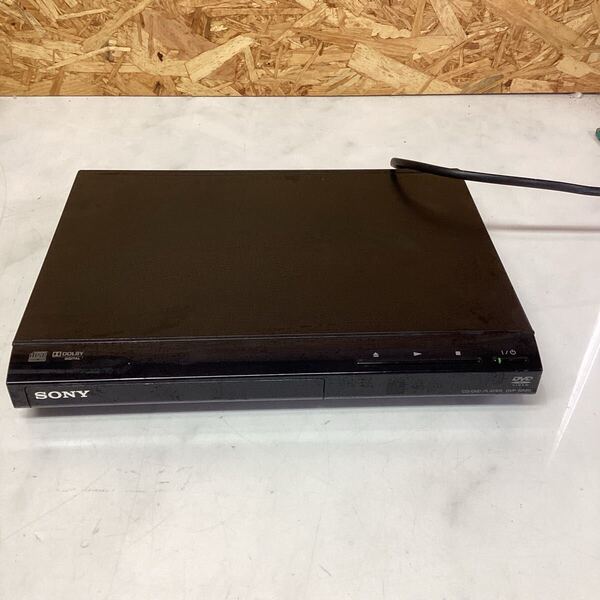 SONY DVD CD プレーヤー DVP-SR20 ブラック DISC(て48