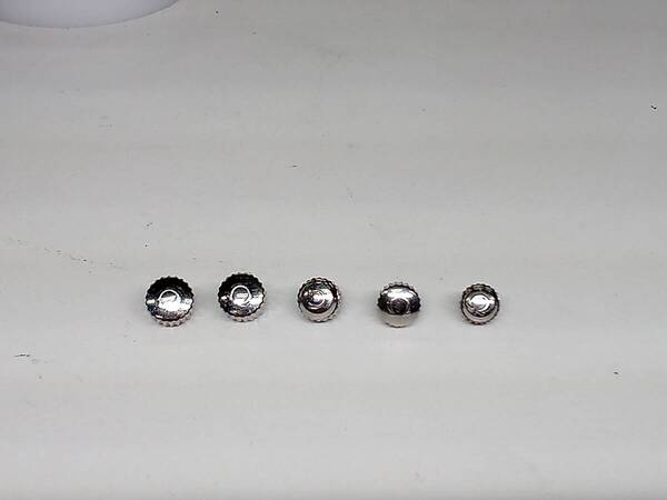 オメガ OMEGA スピードマスター・シーマスター用 SS リューズ 中古品 5個セット売り 送料込み