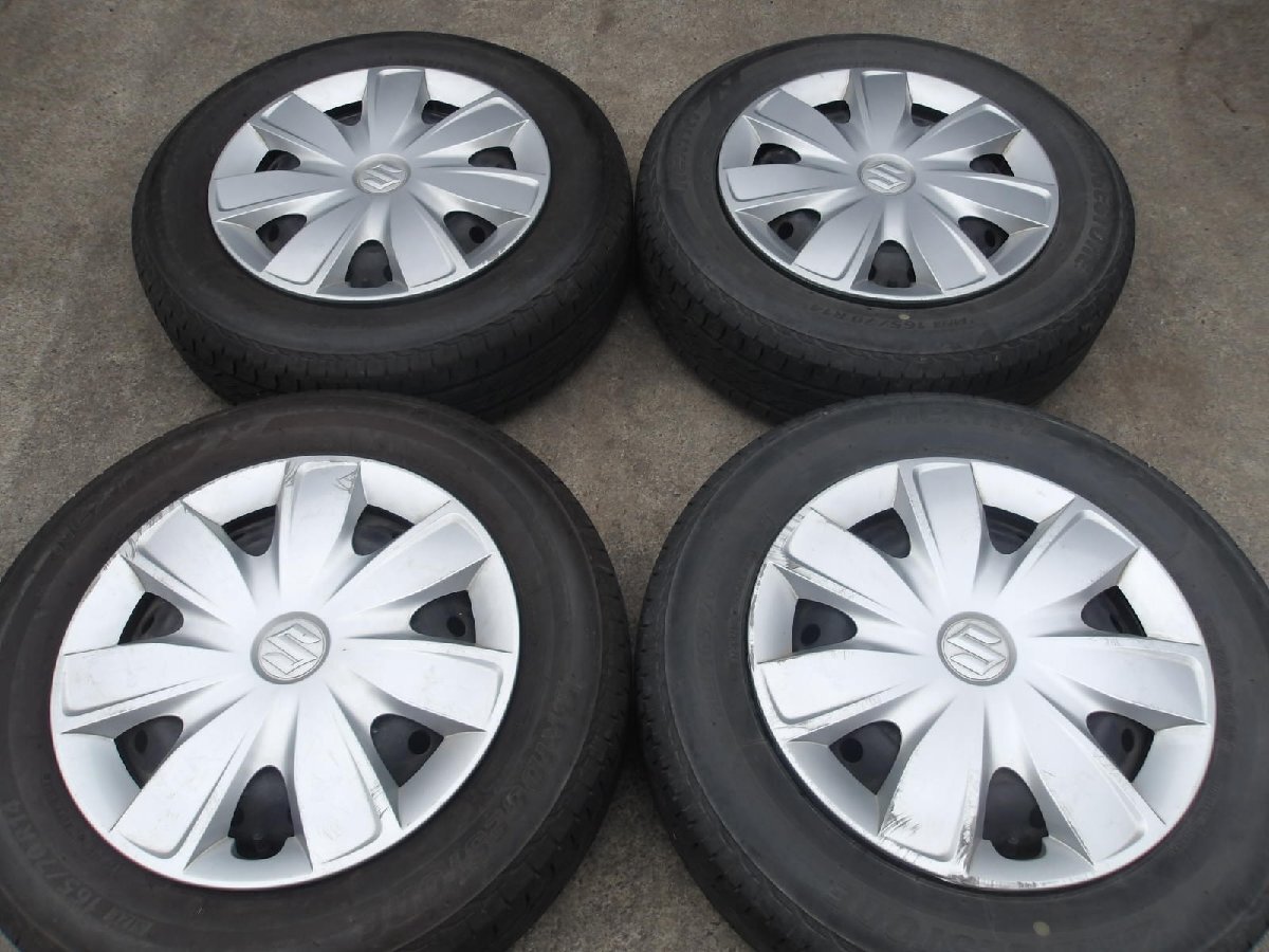 中古タイヤホイール165/70R14　30系パッソ純正　4本セット 中古タイヤホイール165/70R14 30系パッソ純正 4本セット - メルカリ
