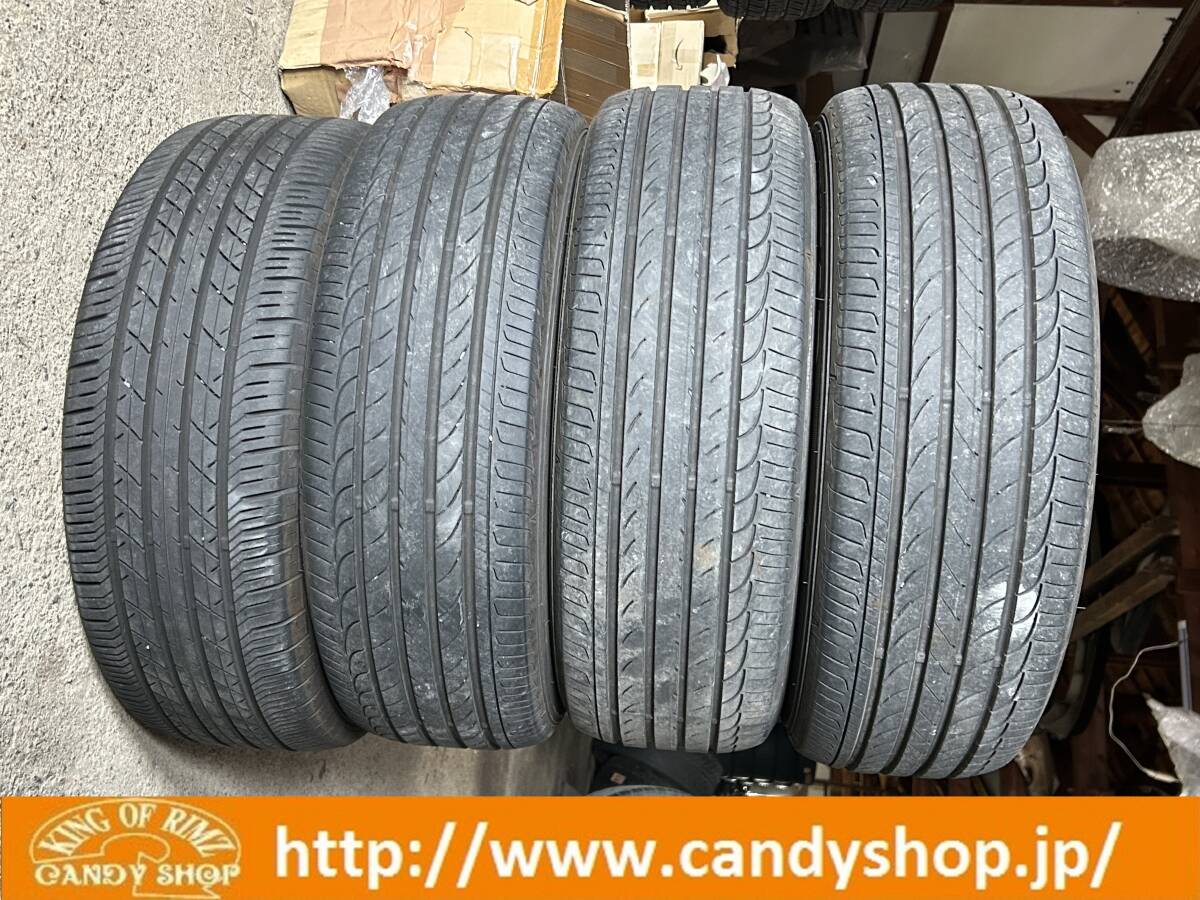 【中古】滋賀発205/60R16グッドイヤーブリジストンバリ溝4本セット★ステッ