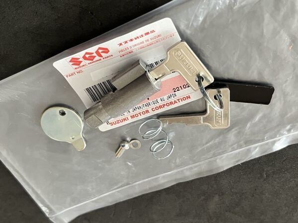 GS400 GS425 ハンドル ロック (逆車用)純正部品 GSX400E ザリ ゴキ GSX250E GSX400F RG250 X7 GS750 GS550 GSX750