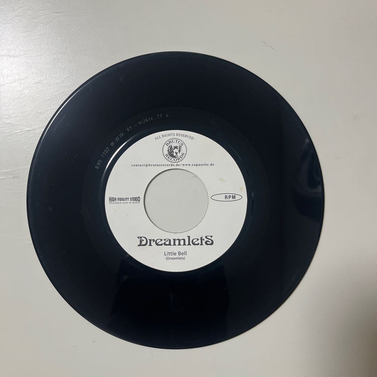 DREAMLETS 希少盤を含む アナログ・7inchレコード 4枚セット