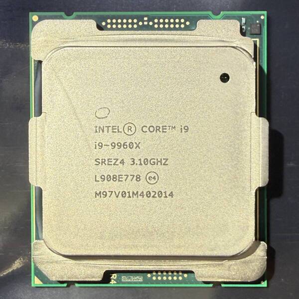 Intel Core i9 9960X 3.10GHz 16C/32T LGA2066 165W【動作確認済】CPU インテル