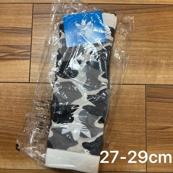 27-29cm アディダスオリジナルス アディダス ソックス 靴下 2足 セット カモフラ